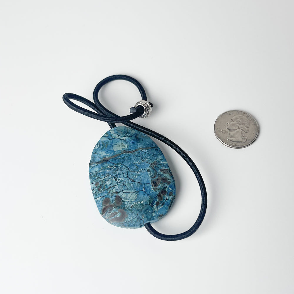 
                  
                    Cyan Luxe Hair Tie
                  
                