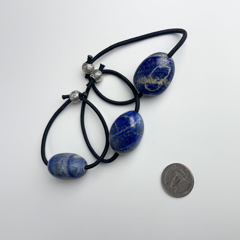 
                  
                    Midnight Lapis Hair Tie
                  
                