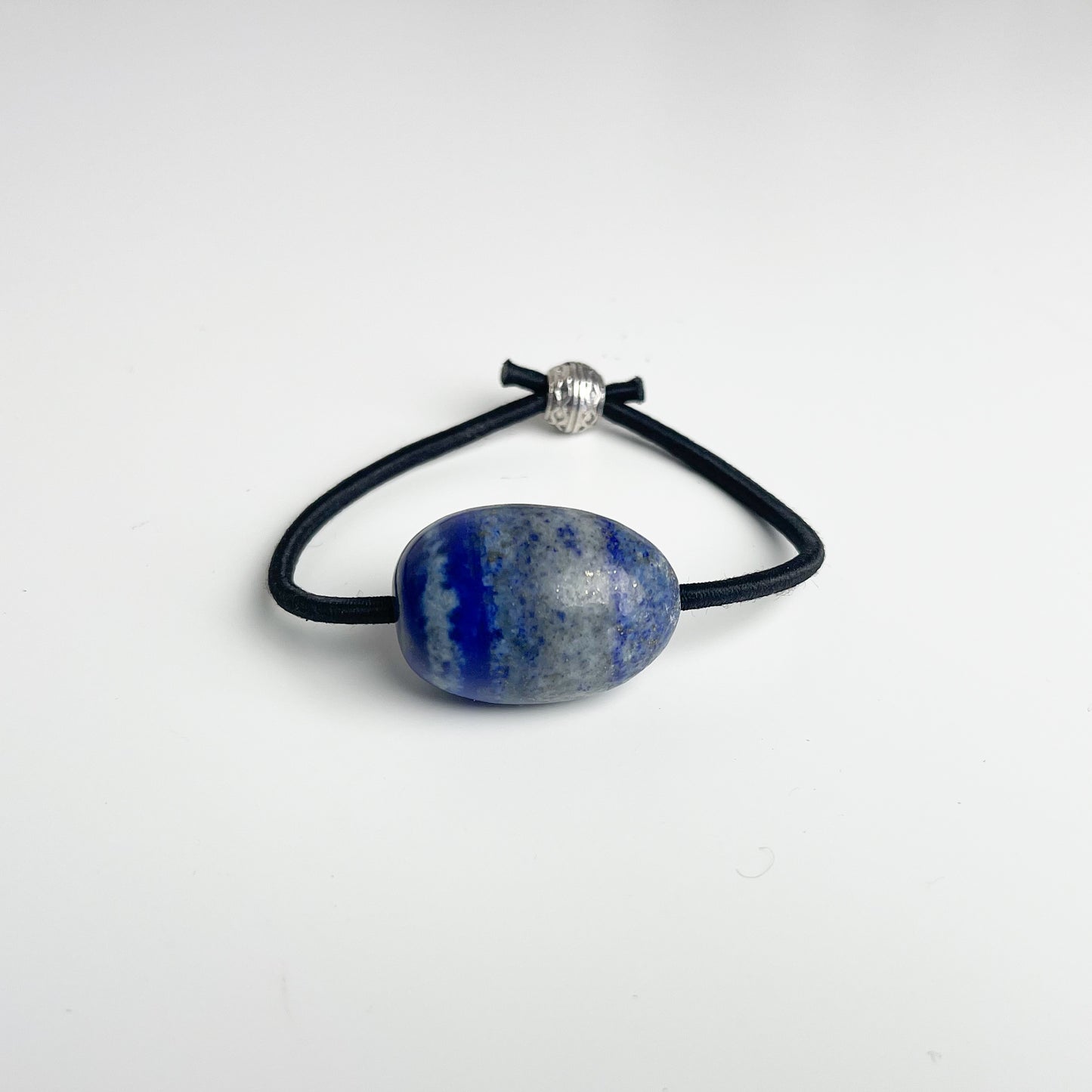 Midnight Lapis Hair Tie